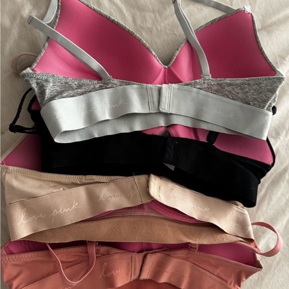 Victoria Secret bras bunch- Black, Beige, Gray, and Peach Bras - Picture 3 of 3